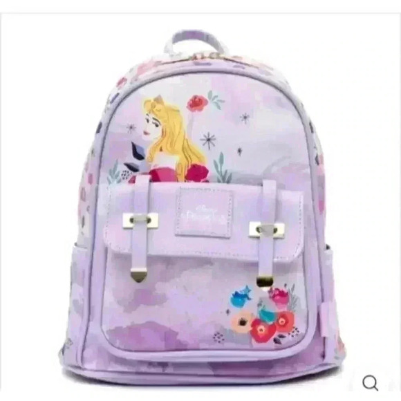 NWT WondaPOP Vegan Leather Disney Mini Backpack Classic Sleeping Beauty Aurora